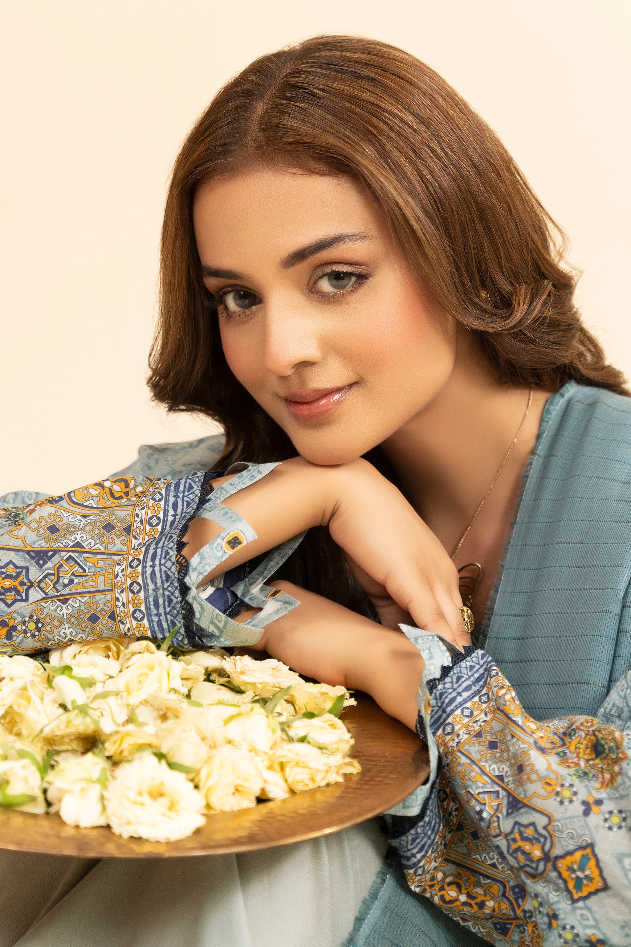 3 Piece Unstitched Dim Gray Premium Embroidered Jacquard Lawn Suit By Safa Noor Summer 2026 Dahlia Collection