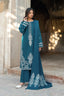 3 Piece Unstitched Dye Warm Naps Blue Chill Suit