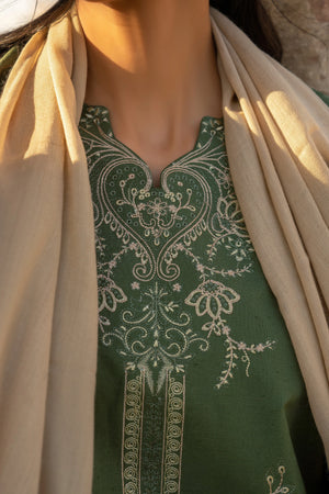 3 Piece Unstitched Dye Warm Naps Clay Creek Suit