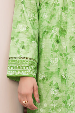 3 Piece Unstitched Green Printed Khaddar - (Vol-111/11)D5 - SAFANOOOR