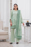3 Piece Unstitched Laurel Green Premium Printed Lawn Suit by Safa Noor Nigaah Collection Summer 2026