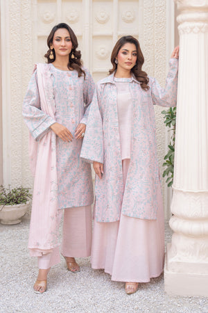 3 Piece Unstitched Olive Premium Iron Khaddar