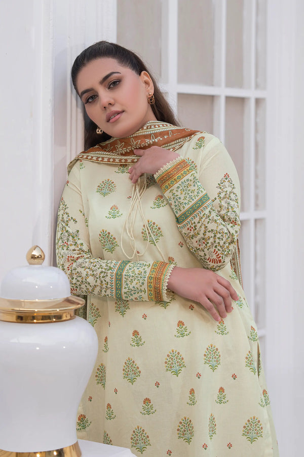 3 Piece Unstitched Pearl Premium Printed Lawn Suit by Safa Noor Nigaah Collection Summer 2026