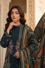 Unstitched 3 Piece Embroidered Suit Midnight Blue