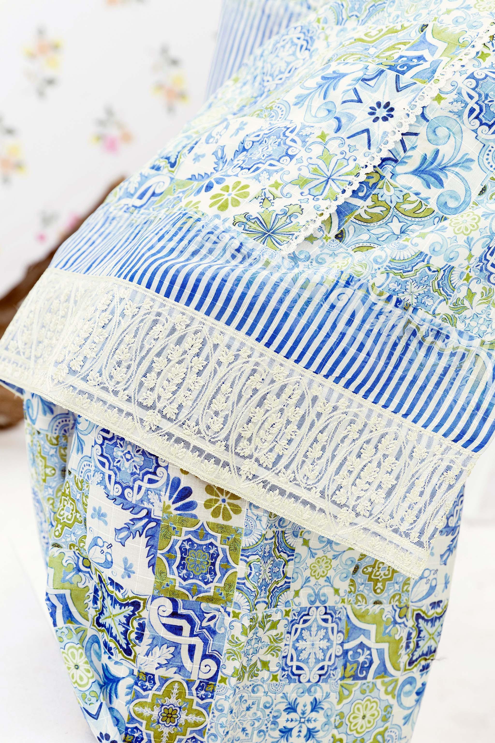 JHIL MIL COLLECTION / 1PC UNSTITCHED / DIGITAL PRINTED EMBROIDERED LAWN SUMMER 24 BY SAFANOOR