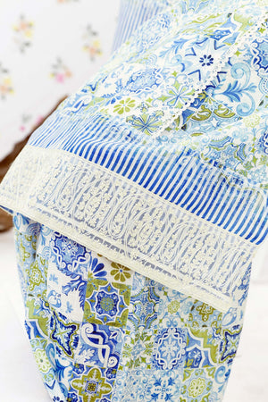 JHIL MIL COLLECTION / 1PC UNSTITCHED / DIGITAL PRINTED EMBROIDERED LAWN SUMMER 24 BY SAFANOOR