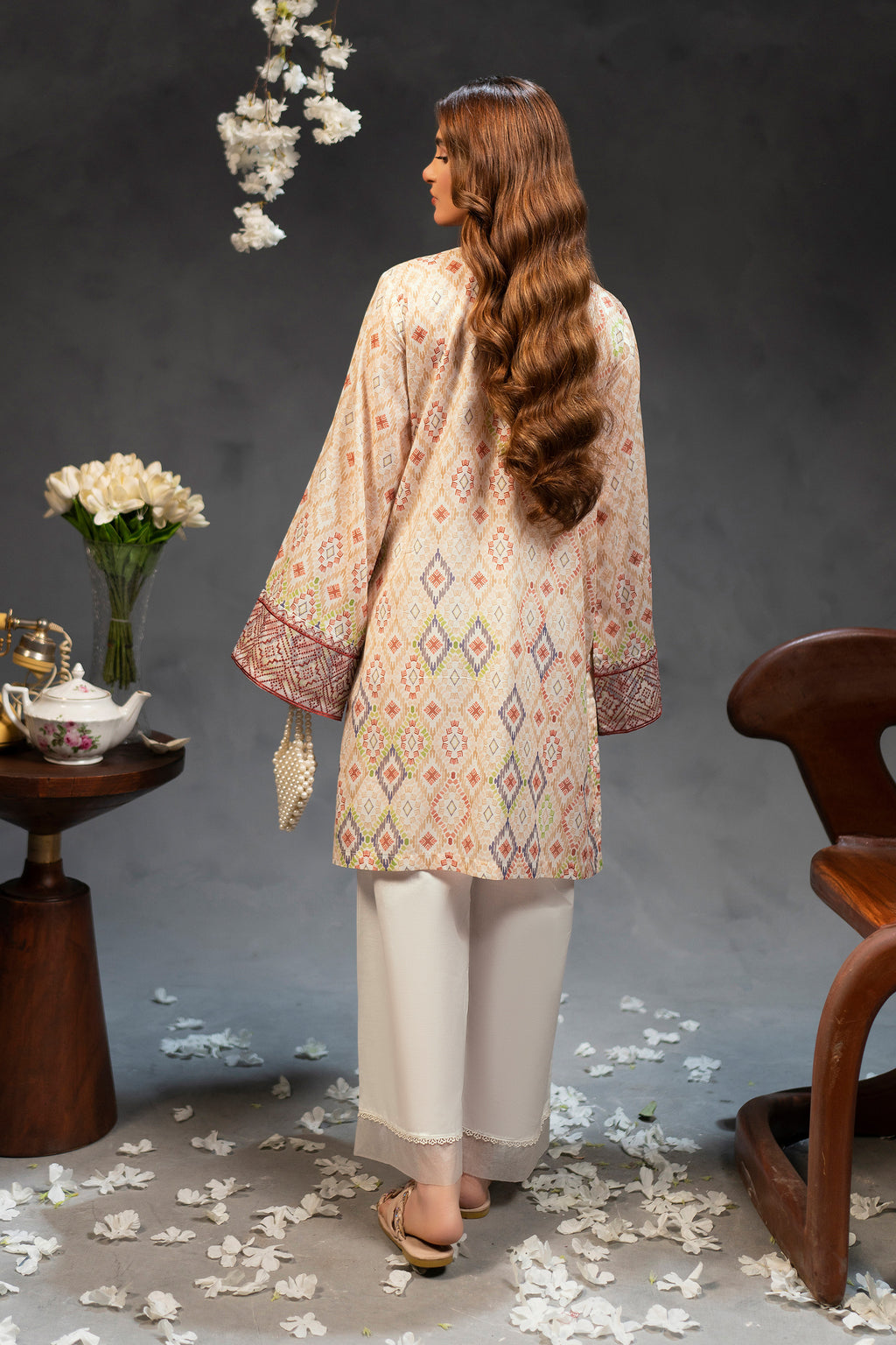 2 Piece Unstitched Digital Printed Lawn