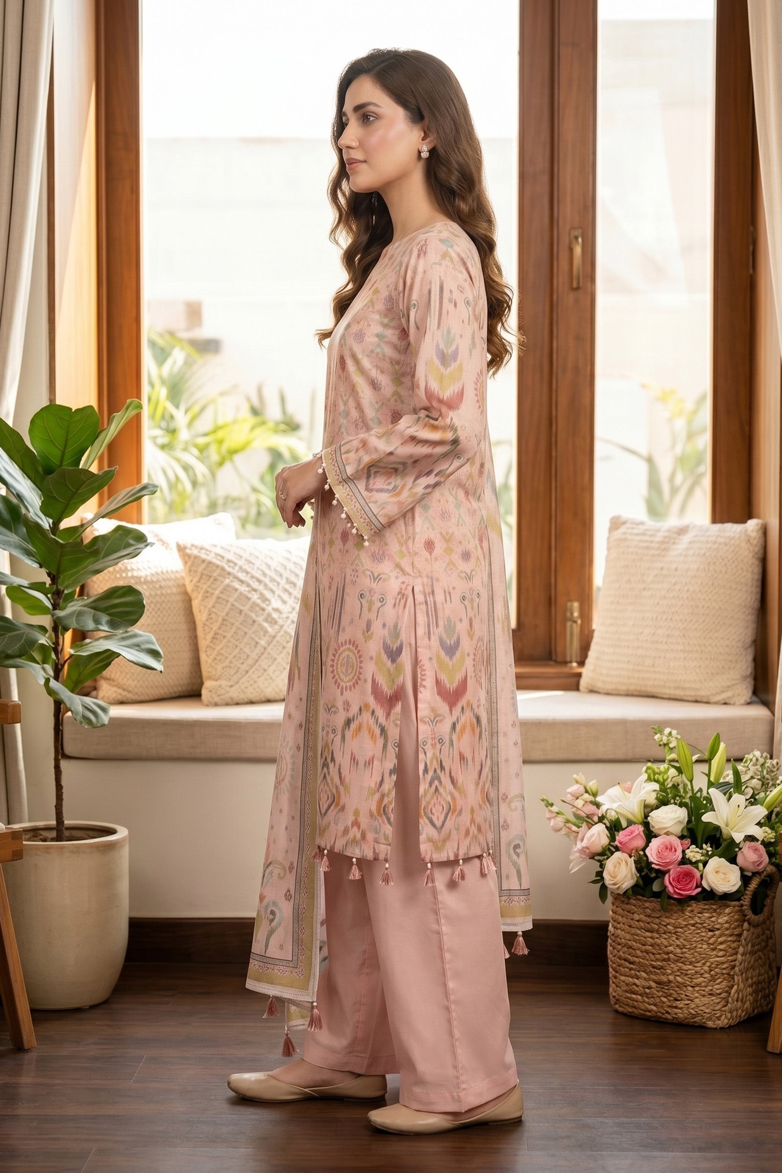 Rodeo Dust 3 Piece Unstitched Premium Printed Lawn