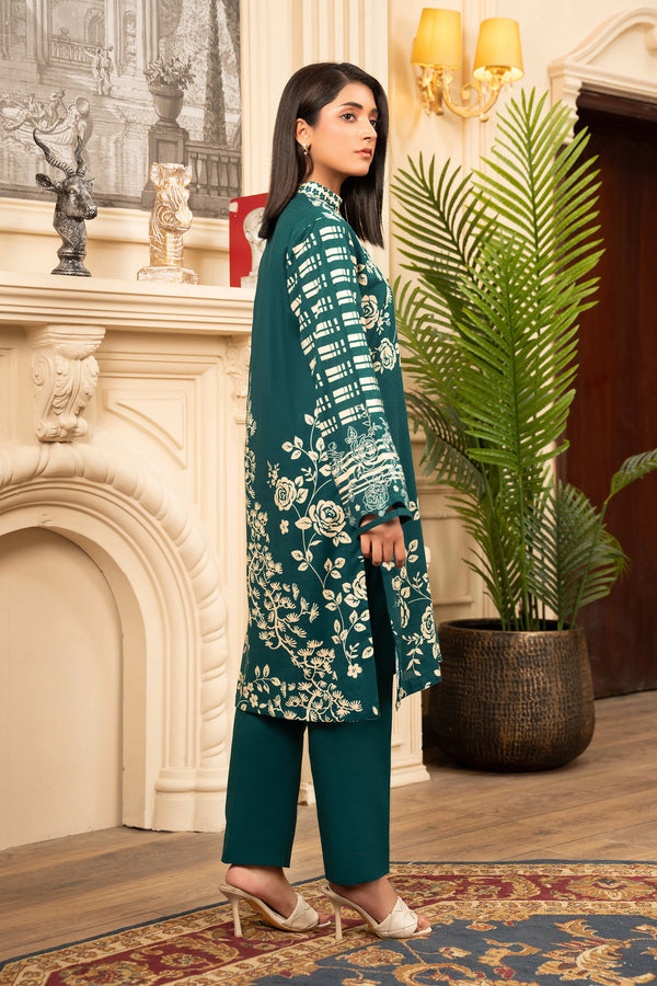 2 Piece Unstitched Printed Casal Khaddar