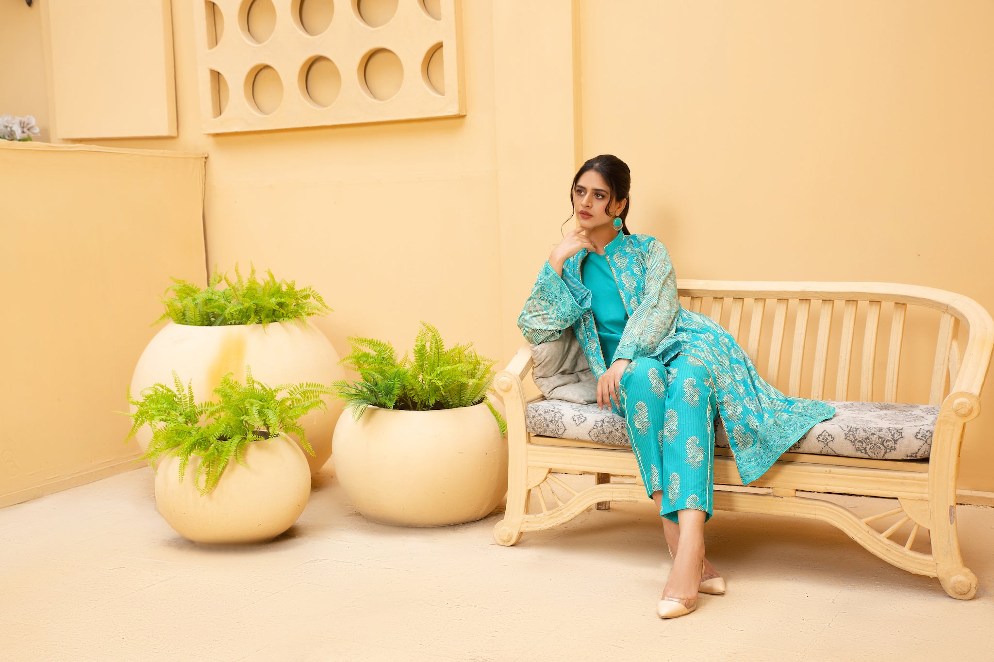 AFREEN COLLECTION / 2PCS / PRINTED EMBROIDERED LAWN 2pcs Unstitched by safanoor.jpg