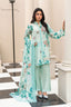 Cambridge Blue 3 Piece Unstitched Premium Printed Lawn