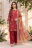 Carmine 3 Piece Unstitched Premium Printed Lawn Suit By Safa Noor Nigaah Collection Summer 2026