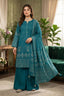 Casal Green 3 Piece Unstitched Premium Printed Lawn - SAFANOOR