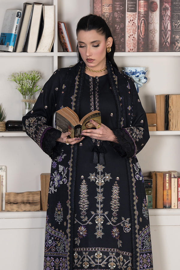 EMBROIDERED BLACK -SAFANOOR