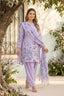 Lavender 3 Piece Unstitched Premium Printed Lawn Suit By Safa Noor Nigaah Collection Summer 2026