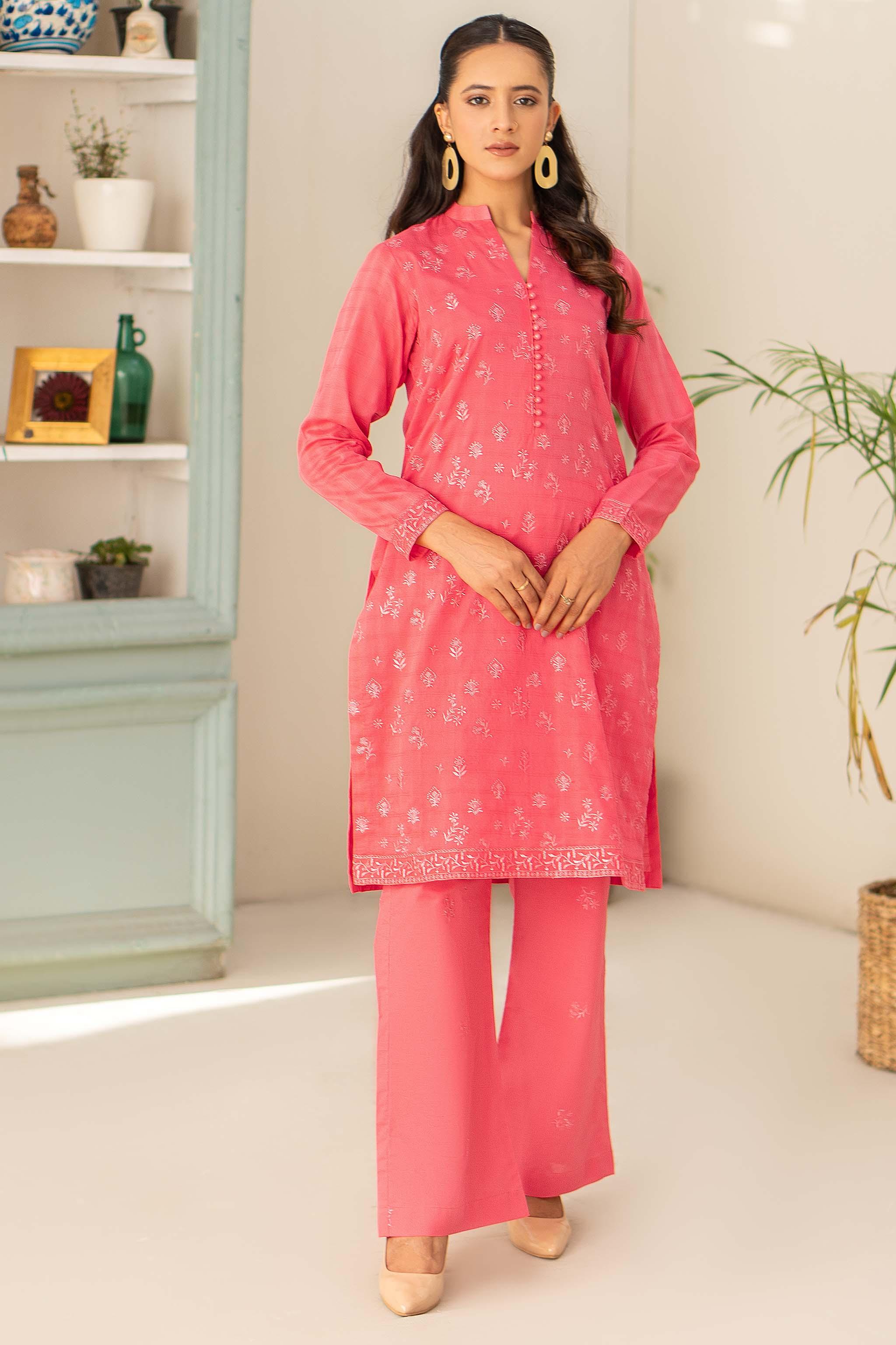 Pastel Embroidered Lawn 2 Piece Unstitched - (Vol-26/03)2P-S-24-D-1