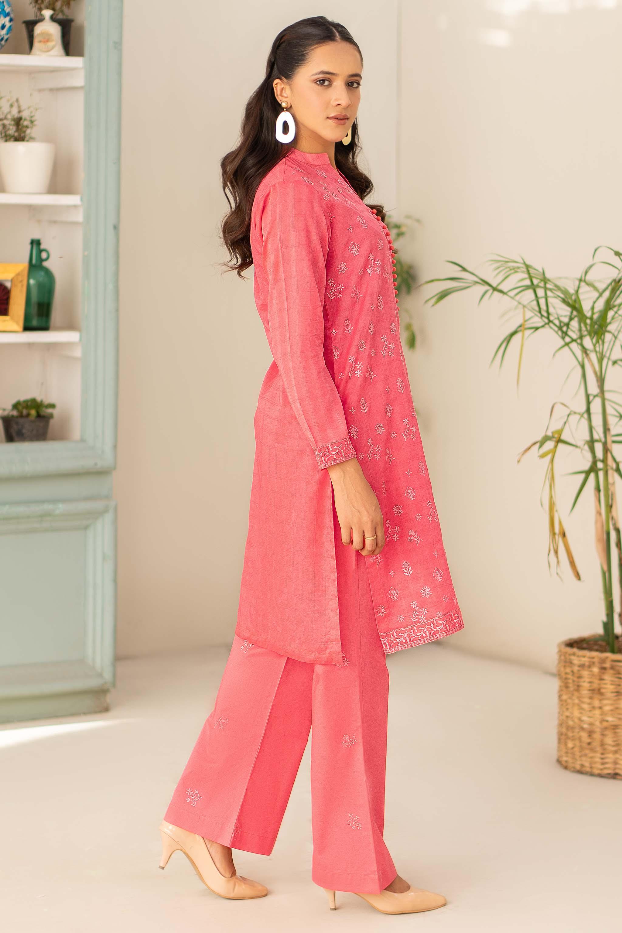 Pastel Embroidered Lawn 2 Piece Unstitched - (Vol-26/03)2P-S-24-D-1