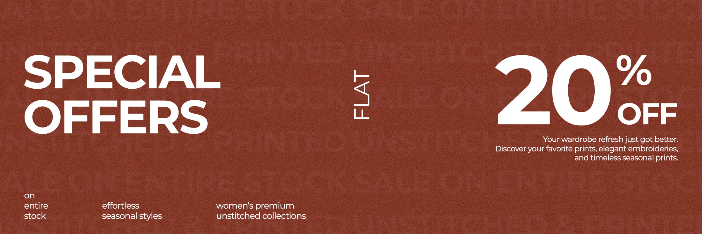SPECIAL OFFER 20% OFF-SAFANOOR
