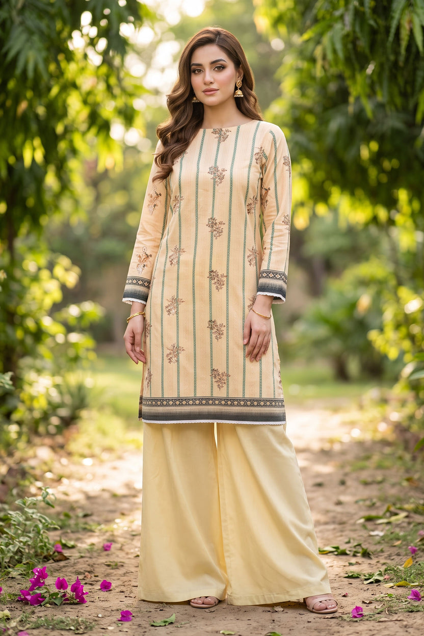 Unstitched 2 Piece Twill Marina Suit - Caramel Tan Main image