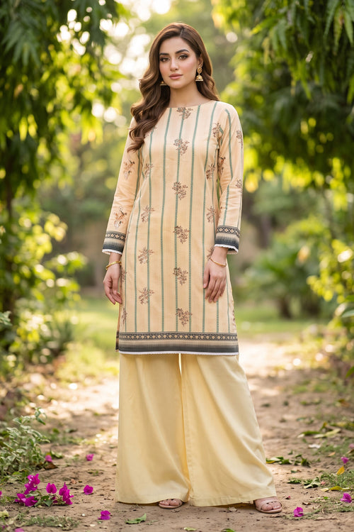 Unstitched 2 Piece Twill Marina Suit - Caramel Tan