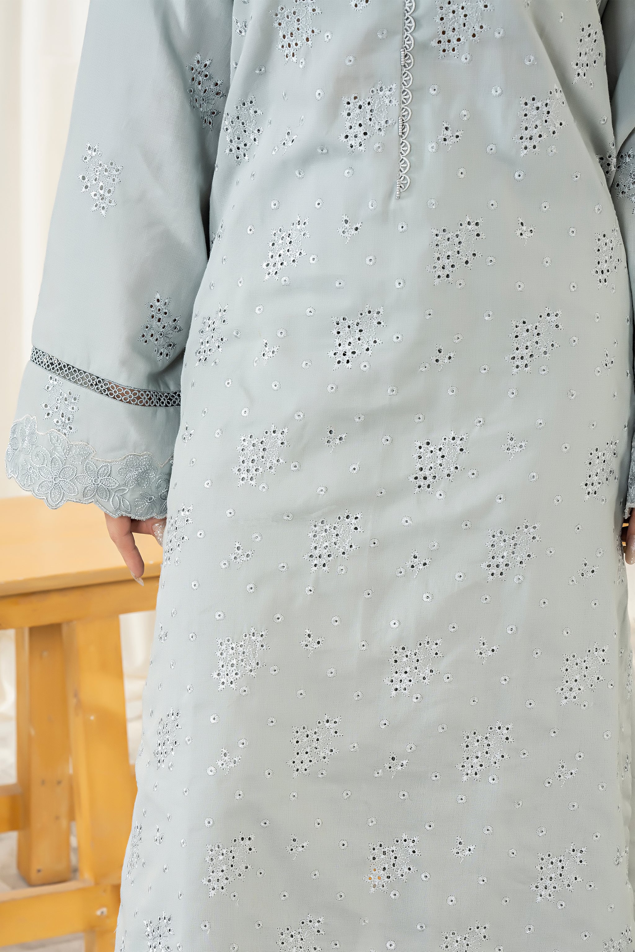 Unstitched Grey Embroidered Intermix 2 Piece - (Vol-28/02)2P-W-24-D-11 - SAFANOOR