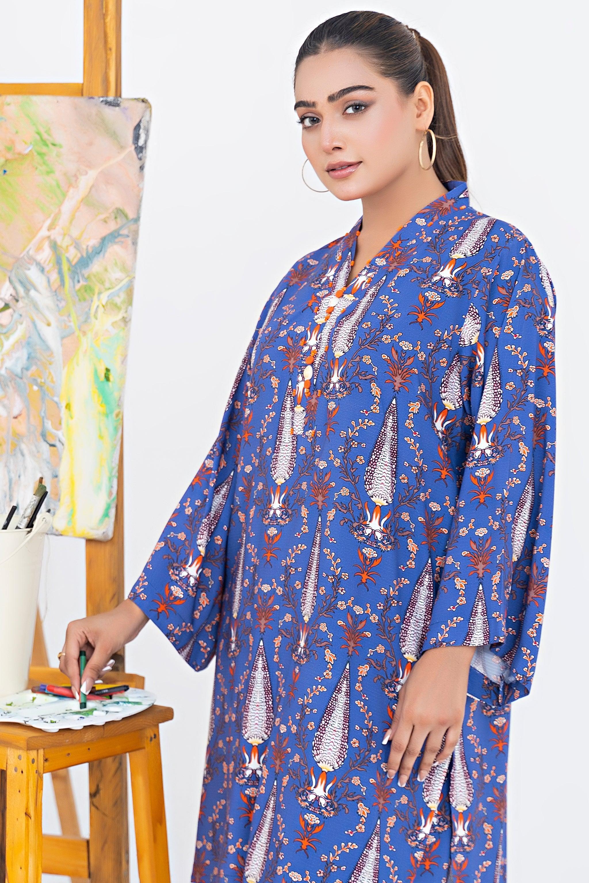 Unstitched Purple Doriya Linen 2 Piece - SafaNoor