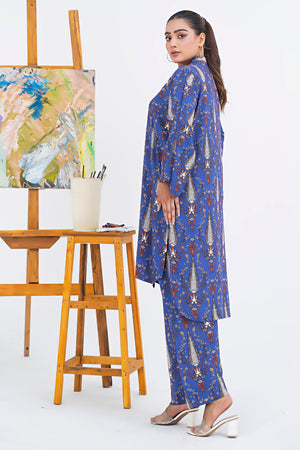 Unstitched Purple Doriya Linen 2 Piece - SafaNoor