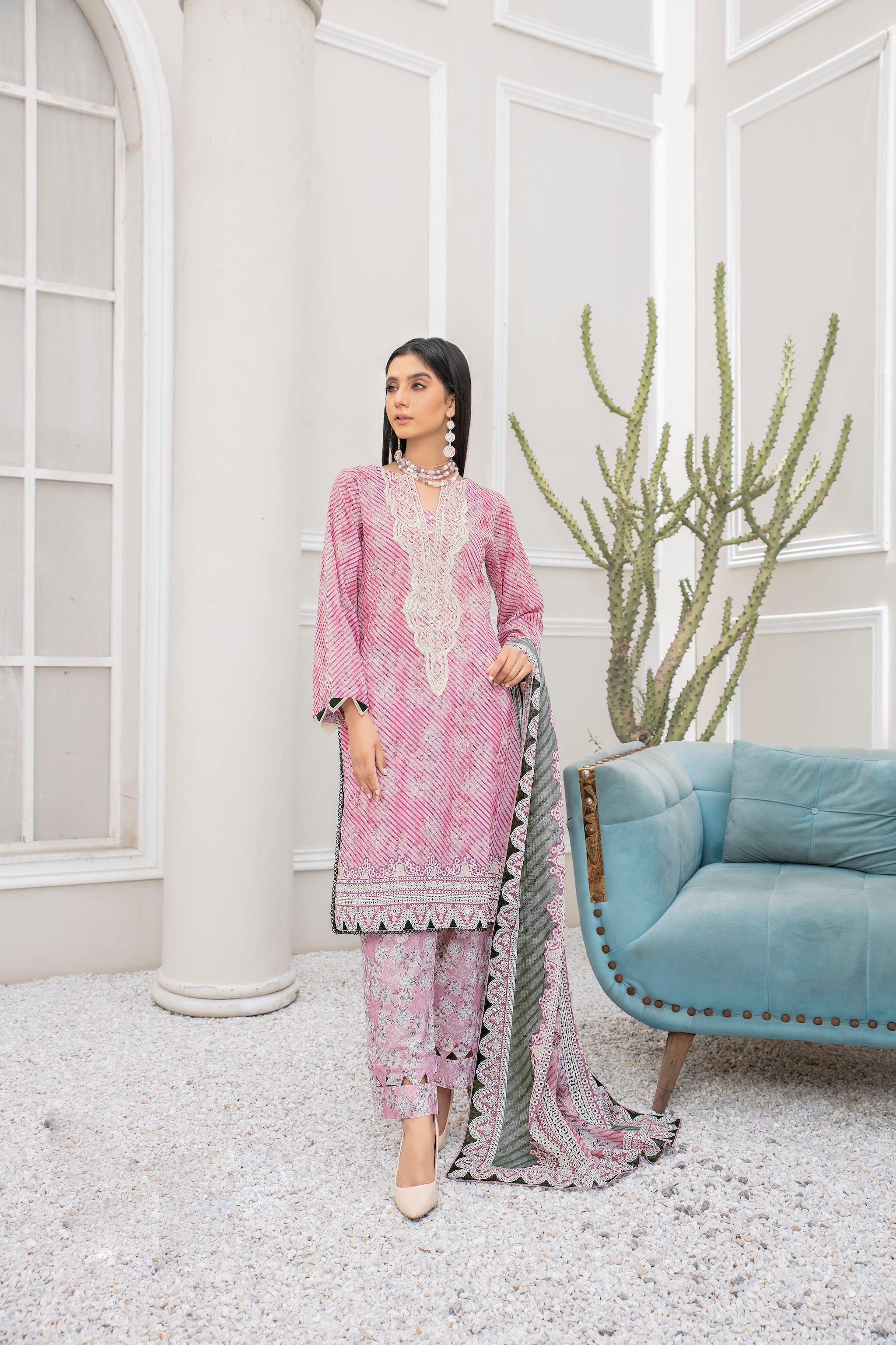 new arrivals 3pcs unstitched collecction digital print lawn embroidered shirt minimal digital print dupatta digital print cambric trouser summer 2023 by safanoor