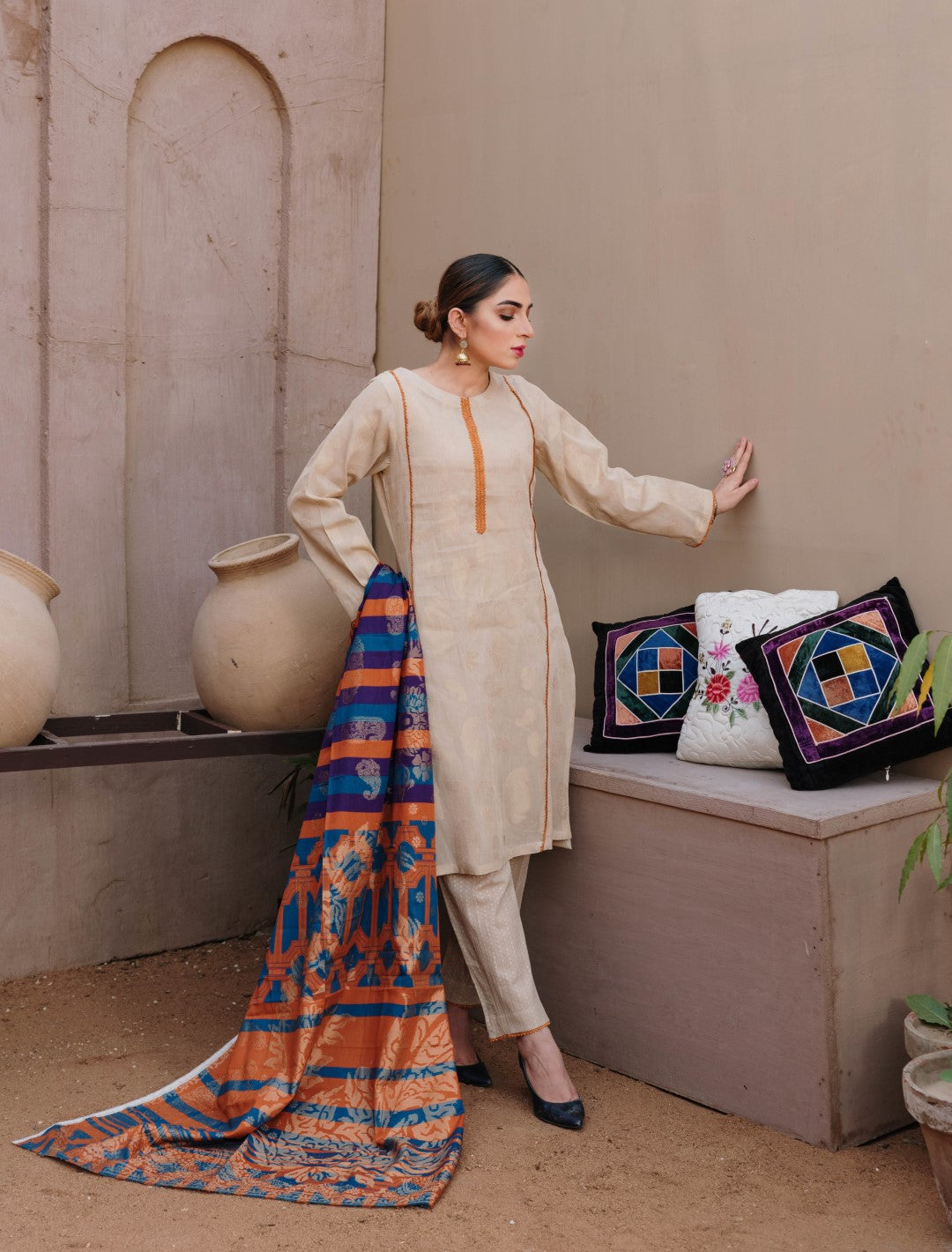 3 PIECE / SHIRT, TROUSAR, DUPATTA